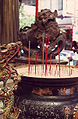The Chinese Dragon, Guardian Lions and incense comprise three symbols within traditional Chinese culture.